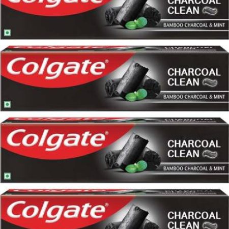 Colgate Bamboo Charcoal Clean & mint (pack of 4 ) Toothpaste