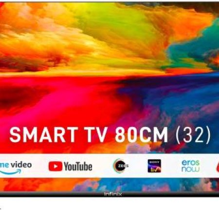 Infinix Y1 80 cm (32 inch) HD Ready LED Smart Linux TV with Wall Mount