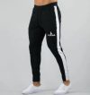 KIZAAR Colorblock Men Black, White Track Pants