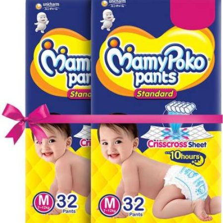 MamyPoko Standard Diapers Combo – M