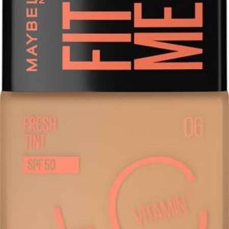 MAYBELLINE NEW YORK Fit Me Fresh Tint With SPF 50 & Vitamin C, Shade 06, 30 ml Foundation