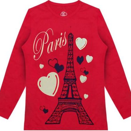 MIST N FOGG Girls Typography Cotton Blend T Shirt