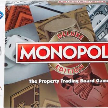 Monopoly Deluxe Edition Money & Assets Games Board Game