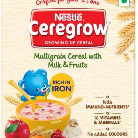 Nestle Ceregrow Multigrain Cereal with Milk and Fruits Cereal