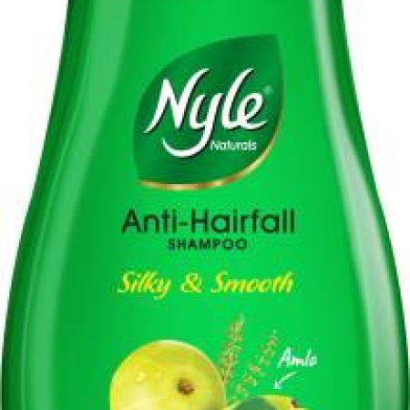 Nyle Naturals Silky & Smooth Anti Hairfall Shampoo, With Goodness Of Tulsi And Amla