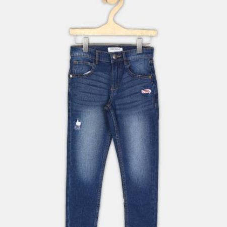 PROVOGUE Slim Boys Dark Blue Jeans