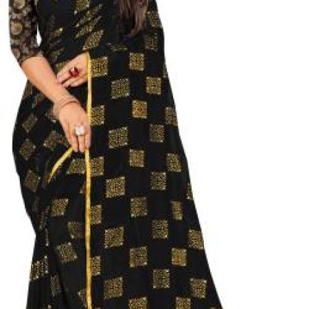 RHEY Printed Bollywood Chiffon Saree