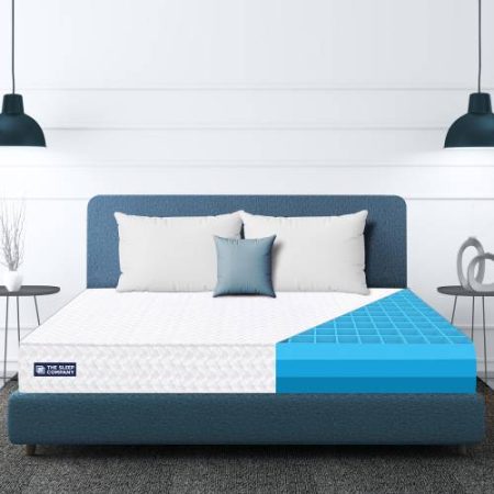 The Sleep Company SmartGRID Orthopedic 78×72 6 inch King High Density (HD) Foam Mattress