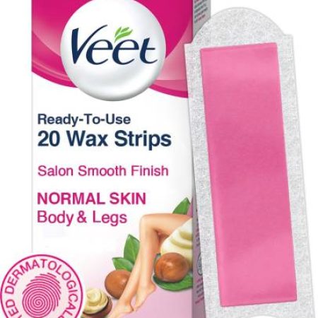 Veet Full Body Waxing Kit Normal Skin Strips